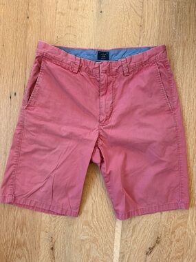 J Crew salmon red color Cotton Shorts